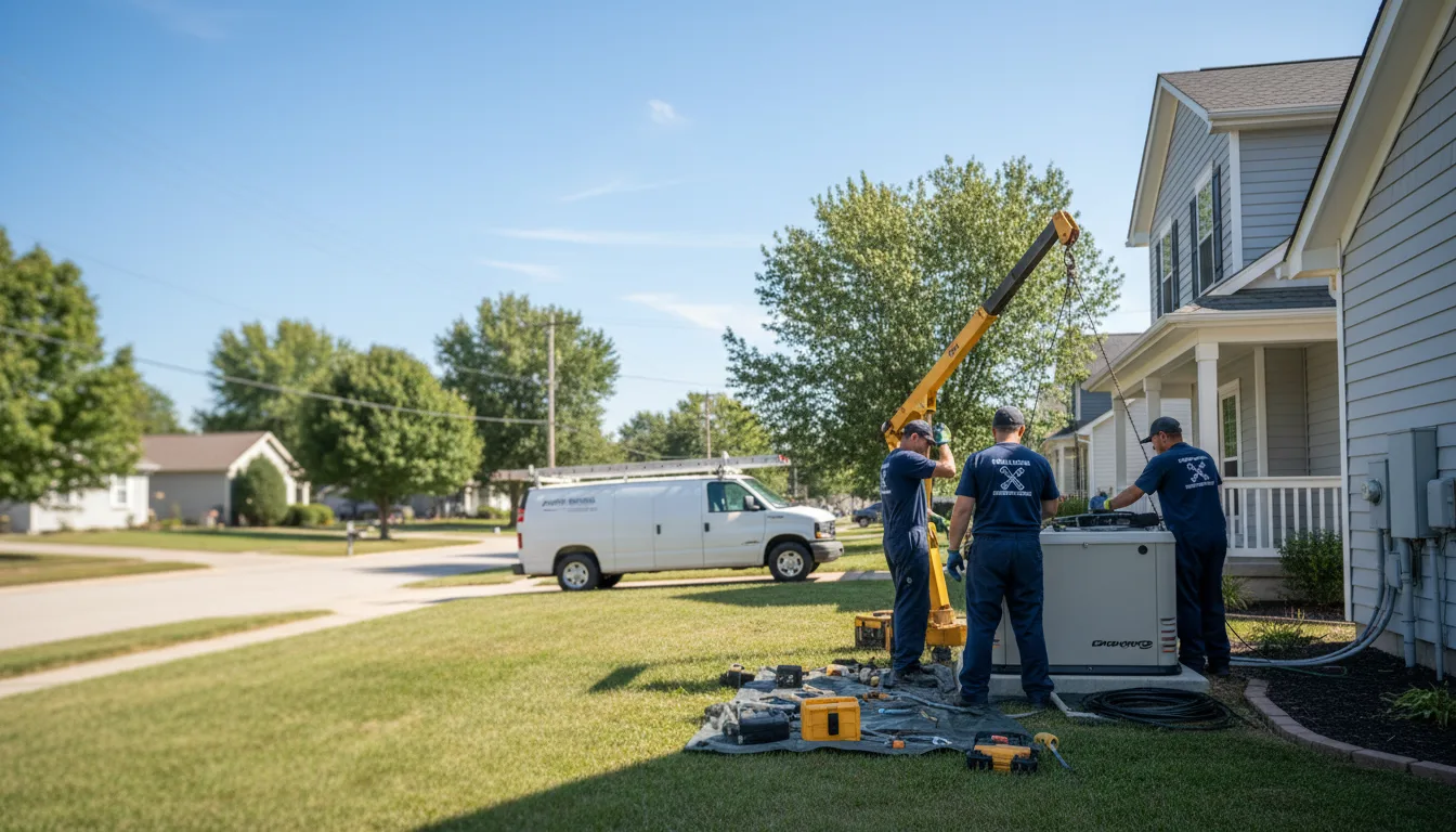 Generator Installation in New Providence, IA near me
